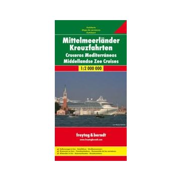 Croisières en Méditerranée 1:2 Mio. / Freytag & Berndt