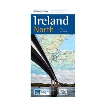 Strassenkarte Ireland North 1:250 000 / Ordnance Survey
