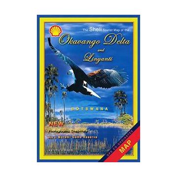Okavango Delta Linyanti Shell Tourist Map