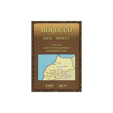 Carte topographique Rich Midlet 1:160 000 Maroc / EWP