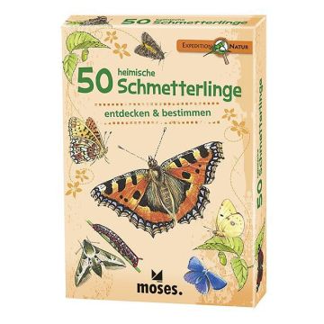 50 heimische Schmetterlinge / moses