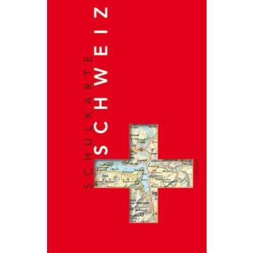 Schulkarte Schweiz 1:500 000 / Orell Füssli
