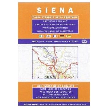 Siena Provinzkarte 1:150 000 / LAC