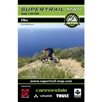 Mountainbikekarte Supertrail Map Elba 1:50 000 / Outkomm
