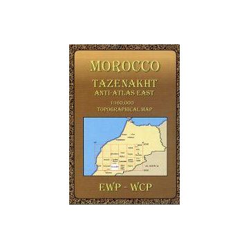 Carte topographique Tazenakht 1:160 000 Maroc / EWP