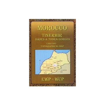 Carte topographique Tinerhir 1:160 000 Maroc / EWP