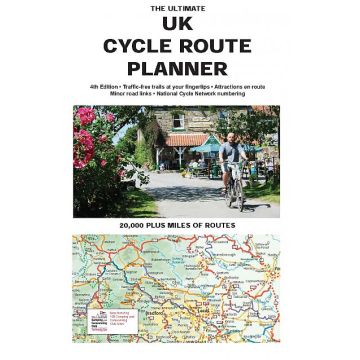 Velokarte UK Cycle Route Planner Map / Excellent Books