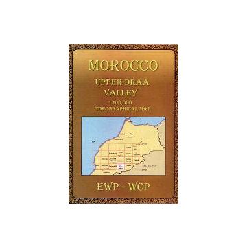 Carte topographique Upper Draa Valley 1:160 000 Maroc / EWP