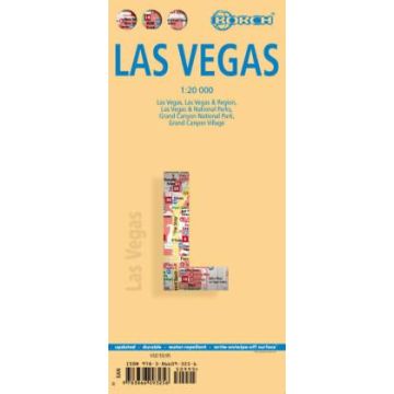 Plan de ville Las Vegas 1:20 000 / Borch