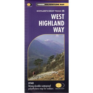 Trekkingkarte West Highland Way 1:40 000 / Harvey