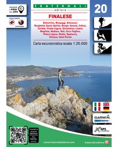 Wanderkarte Finalese 1:25 000 / Fraternatli Nr. 20