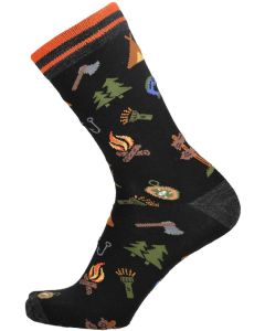 Merino Pattern L3 Socken 