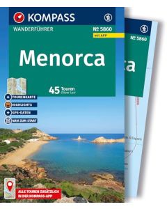 Wanderführer Menorca (mit Tourenkarte) / Kompass