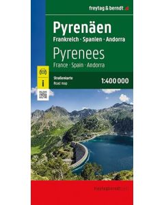 Strassenkarte Pyrenäen 1:400 000 / Freytag & Berndt