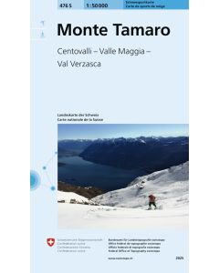 476 S Monte Tamaro Skitourenkarte 1:50 000