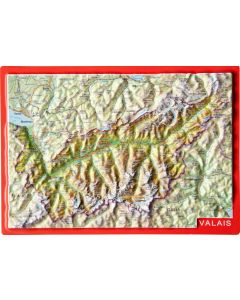 Wallis Reliefpostkarte