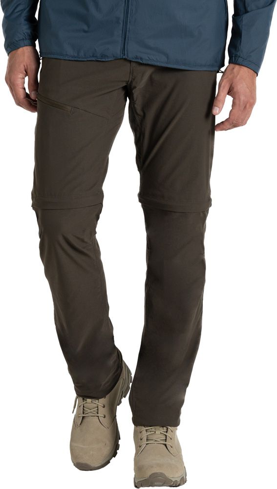 Pantalon Convertible Homme Craghoppers Nosilife Pro - Tissu Anti-insectes, Réglable, Léger, Pour Randonnée Et Voyage